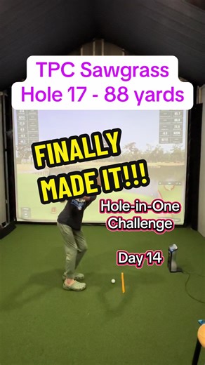 FINALLY MADE IT!! *HOLE-IN-ONE CHALLENGE* - Day 14 - How many days will it take this time? Same rules as last time: 5 shots per day! TPC Sawgrass - Hole 17 - 88 yards - 9 years old #golftiktok #tiktokgolf #golf #golfer #juniorgolf
