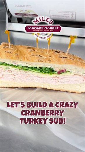 🥪✨ New Sub Alert! The Crazy Cranberry Turkey Sub! ✨🥪 Meet your new fall favorite! A perfect mix of savory, sweet, and tangy flavors all stacked on fresh grilled Italian bread. 🍂 Made with Boar’s Head OvenGold Turkey Breast, Local Amish Swiss, fresh arugula, and our house-made Cranberry Orange Aioli with a drizzle of Fuji Apple Vinaigrette, this sub is holiday flavor done right! 😋 Stop by our Deli and grab one. This combo is crazy good! 🦃💛 📍 28560 Miles Rd, Solon, OH 44139 📞 (440) 248-522