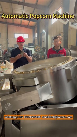 Large Commercial Automatic Original Flavor Popcorn Machine#popcornmachine #popcorn #popcornmaking