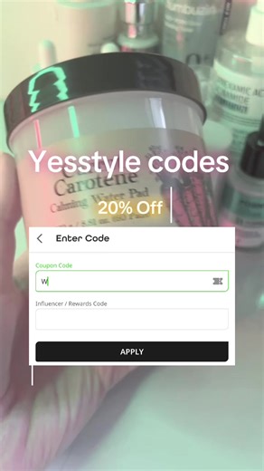 Unlock 20% Off with Yesstyle Codes