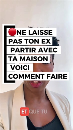 ​Ne laisse pas ton ex partir avec ta maison ! 🏠 ​Se séparer est une épreuve, mais perdre son foyer ne doit pas être une fatalité Voici la méthode en 3 étapes pour racheter la part de ton conjoint (la soulte) et rester chez toi : ​1. L'estimation : Fais évaluer ton bien par un professionnel pour connaître sa valeur actuelle sur le marché ​2. Le calcul : Le notaire utilise cette estimation pour définir le montant exact que tu dois verser à ton ex-conjoint ​3. Le financement : On fusionne ce qu’il