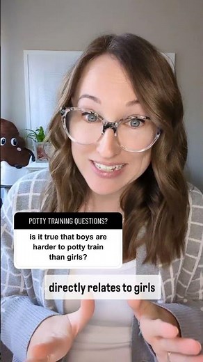 Are boys harder to potty train than girls?
