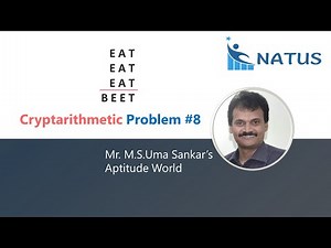 Cryptarithmetic Addition | Problem #8 | EAT+EAT+EAT=BEET