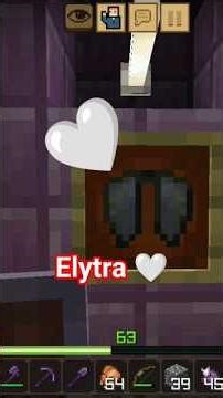 Getting elytra after killing enderdragon #subscribe #minecraft #shortvideos #gaming #trending #viral