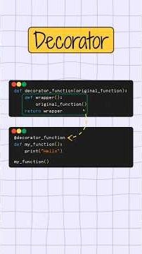 WHY Use To Decorator In Python #shorts