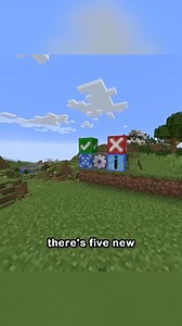 4.6K views · 111 reactions | FIVE NEW BLOCKS (in creative mode) . . ....