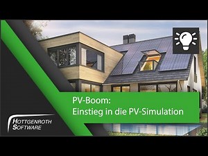 PV-Boom: Einstieg in die PV-Simulation