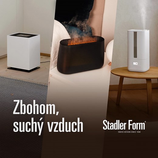 💧 Zvlhčovače Stadler Form zabezpečia optimálne zvlhčený vzduch, ktorý podporuje ľahšie dýchanie aj kvalitnejší spánok pre celú rodinu. 🏡 👉 Vytvorte si doma zdravší vzduch: https://www.stadlerform.sk/kategoria-produktu/zvlhcovace-vzduchu/ | Stadler Form Slovakia
