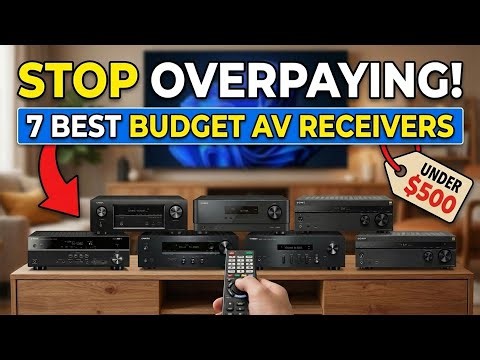 Stop Overpaying! 7 BEST Budget AV Receivers IN 2026!