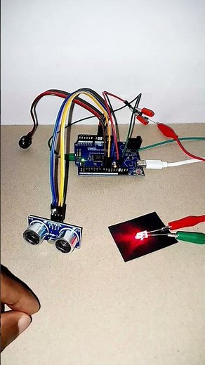 I Coded This Touchless Toggle Switch with Arduino | Ultrasonic Sensor & Buzzer DIY