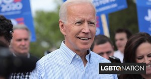 Joe Biden said "there are at least three" genders & shut down a conservative activist - LGBTQ Nation