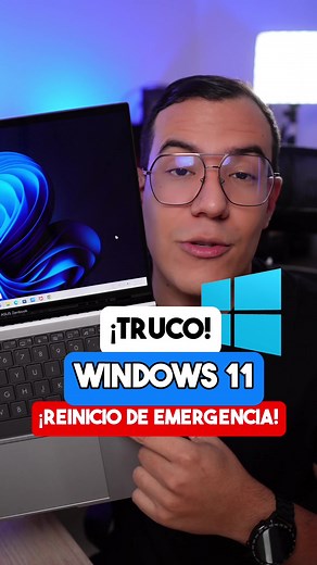 Truco para Reiniciar Windows 11 de Forma Segura
