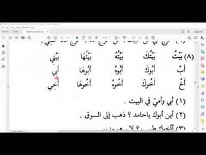 Durusul Lughah Al-Arabiyyah - Book 1 - Lesson 10 - Part 2 (English)-G