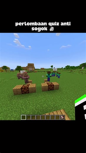 Perlombaan Quiz Anti Sogok di Minecraft