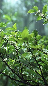 잠들기 딱 좋은 숲속 빗소리, sleep rain sound #rain #rainyday #rainasmr #relaxing #relaxingsounds