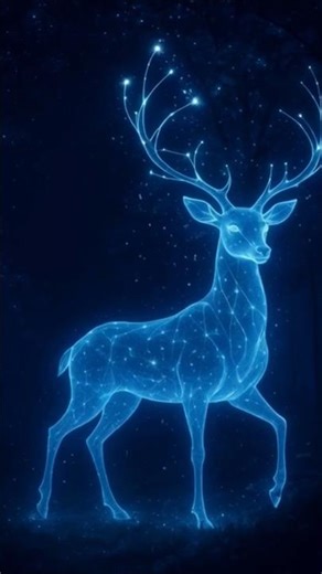 Glowing Spirit Deer 🦌✨ | Magical Forest Patronus
