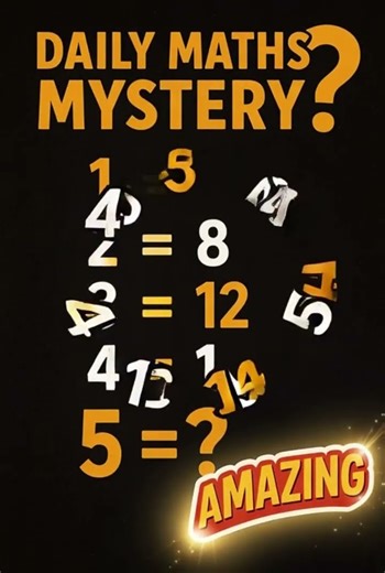 Only 1% Can Solve This Maths Puzzle! 🤯 | Daily Maths Mystery