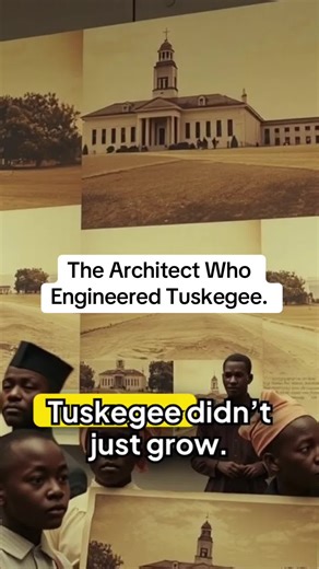 The Architect Who Engineered Tuskegee. Robert Robinson Taylor Tuskegee architecture history first Black MIT graduate architecture Tuskegee campus design Booker T Washington Tuskegee Black architect 1890s HBCU architecture history Robert Robinson Taylor, the first Black graduate of MIT’s architecture program, helped design Tuskegee Institute and built one of the earliest HBCU architectural legacies in the 1890s. #HBCULineage #Tuskegee #BlackArchitect #BlackHistory #HiddenHistory