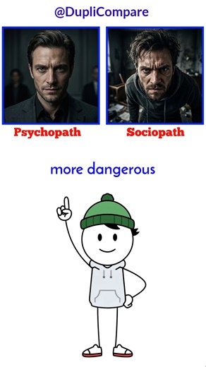 Sociopath vs psychopath: What's the difference? #psychology #facts