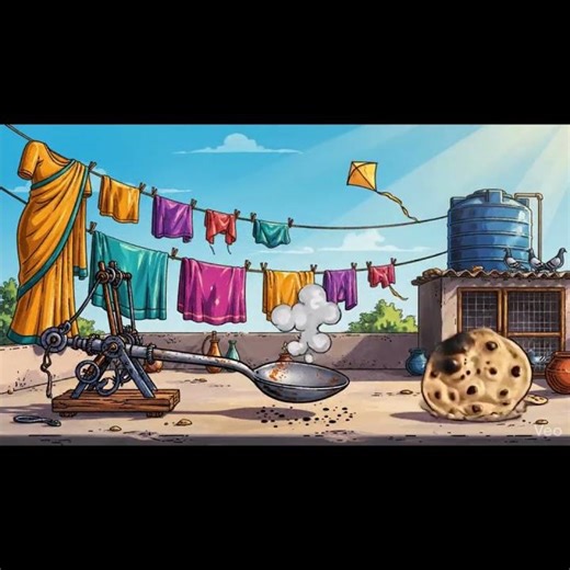 The Auto-Roti-Matic 3000 🤖 | AI Machine That Makes Perfect Rotis Automatically!