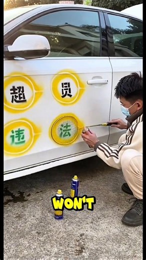 I Caught Him Red-Handed Painting My Car 🚗😡 #shorts