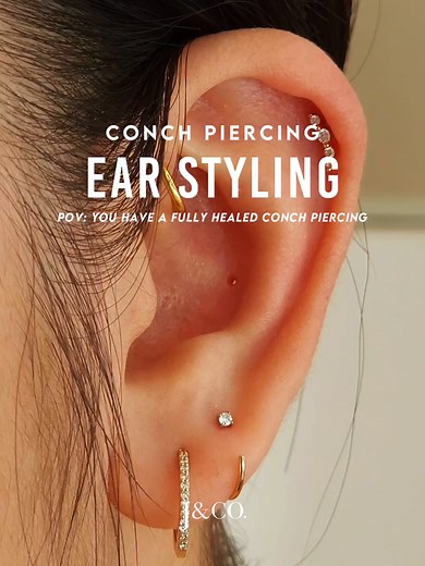 Rock the Trendiest Conch Piercings | Style Your Ears with Edgy Jewelry