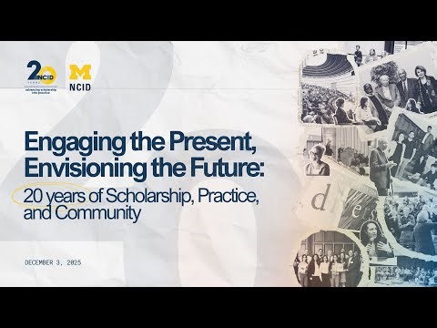 Engaging the Present, Envisioning the Future: 20 years of Scholarship, Practice, and Community