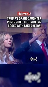 Kai Trump called out after editing boos for president from video of NBA Finals