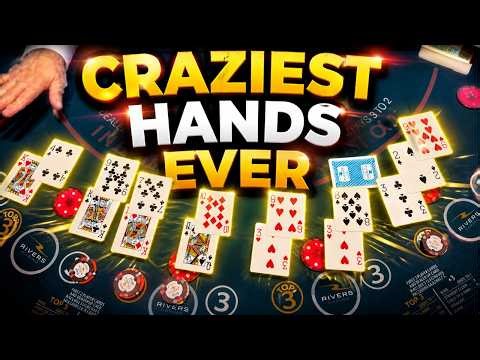 The CRAZIEST Hands EVER Dealt Had The Table SILENT After