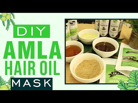 how to make amla Hair oil with amla powder | Benefits and DIY #Hair Growth Mask