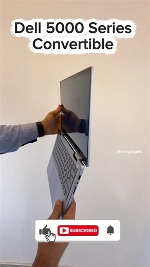 Dell 360 convertible laptop with touchscreen #shorts #unboxing #viralshort