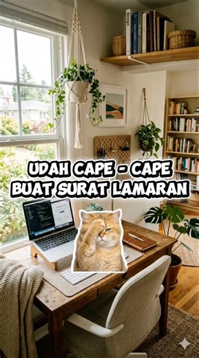 Cara buat surat lamaran kerja agar ga gitu gitu aja #suratlamarankerja #suratlamaran #cvatsfriendly