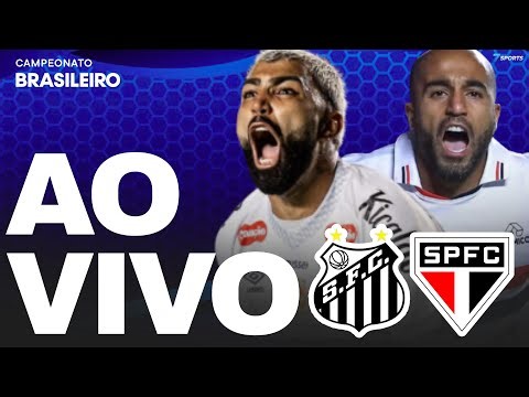 SANTOS 1X1 SÃO PAULO AO VIVO COM IMAGEM DO STUDIO - SANTOS X SÃO PAULO - VILA BELMIRO | 7TV