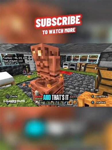 how to make a copper golem in minecraft!