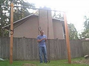 Backyard Gymnastic Rings Frame For Mounting (Home Project)