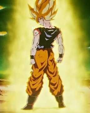 Goku Becomes A Super Saiyan For The First Time | Dragon Ball Z Kai #shorts