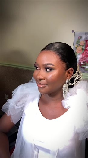 Most beautiful bride today😍😍 Bride sissy🥰❤️ #emlbridals #bride #gombewedding