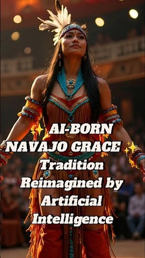 Mesmerizing Navajo Dance Inspired by AI Innovation