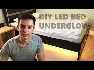DIY LED Bed Underglow Light (Floating Bed Effect)