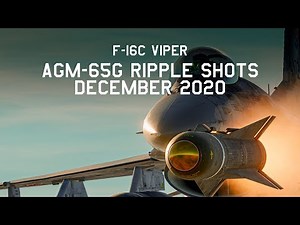 DCS F-16C Viper: AGM-65G Maverick Ripple Shots.