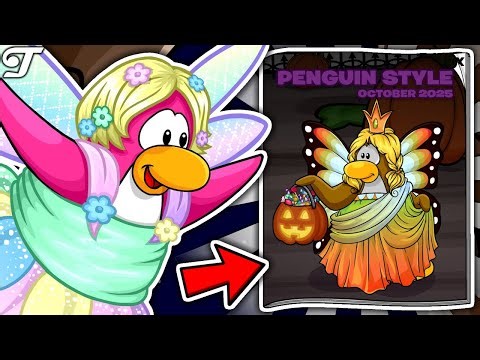 🧚 OCT'25 PENGUIN STYLE SECRETS! 🧛🏻 | Club Penguin Journey