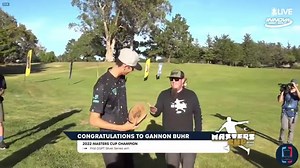 The future is bright for Masters Cup Champion Gannon Buhr. 🔥 | Disc Golf Pro Tour