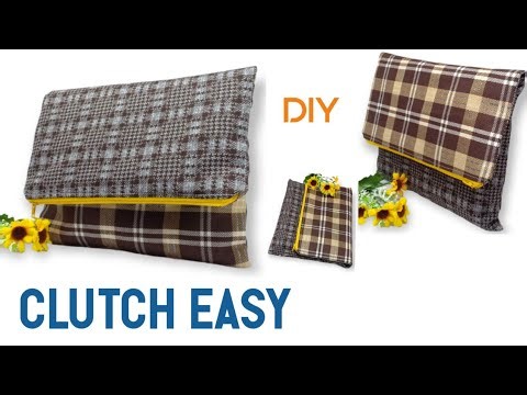 DIY CLUTCH EASY | for beginners