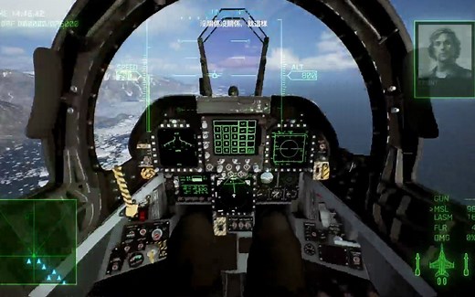 F/A-18皇牌空战FOV视角修改参数空战效果爆赞