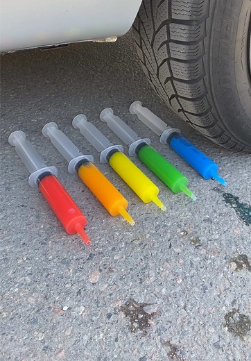 Coca-Cola, Fanta, Sprite and Mentos Experiment