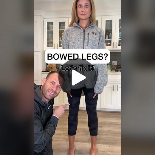 Strengthen and improve internal rotation at the hips with this exercise! #bowlegged #hips #health #selfcare #kneepain #hipflexorstretch
