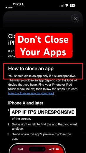 Why iPhone Doesn't Have a Close All Apps Button #iPhone #iOS #AppleTips #Tech #learnonyoutube