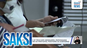 198K views · 3.7K reactions | Papayagan nang makapag-apply para sa first-level position sa gobyerno ang piling grade 10 at grade 12 graduates. | GMA News | Facebook