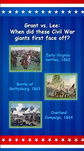 When Did Grant and Lee First Faced Off? ⭐ U.S. History Trivia