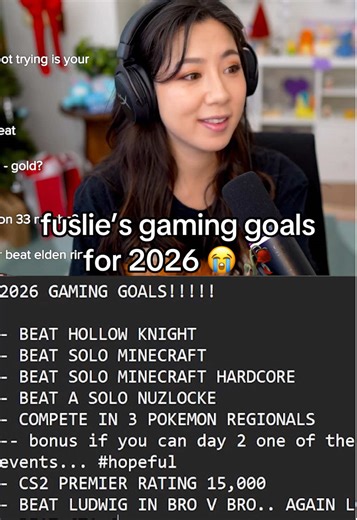 Fuslie's Gaming Goals for 2026: A Streamer's Vision